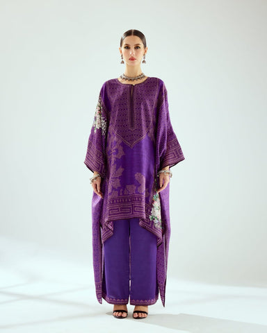 Purple Love Kaftan Set HSC-0012