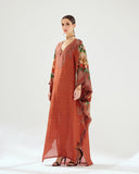 Rust Teal Kaftan HSC-0006