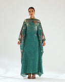 Teal Kaftan HSC-0003