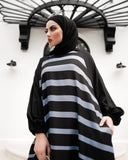 Blue Lines Abaya HAC_0037