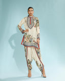 RR White Shalwar Dress HED-0009