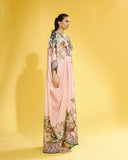 Blush Floral Kaftan HLK-0052