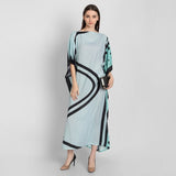 Powder Blue  Kaftan HSK-0013