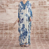 Blue & White Kaftan HMAY-0031