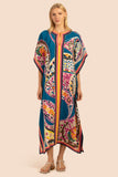 Blue Multi Kaftan HLK-0151