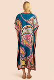 Blue Multi Kaftan HLK-0151