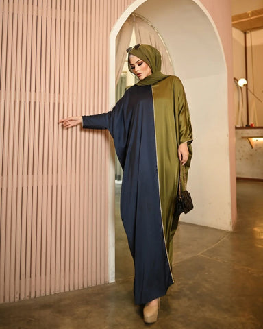 Two Coloured Abaya HAC_0163