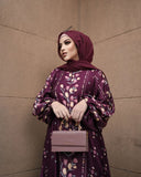 Burgundy Abaya HAC_0042