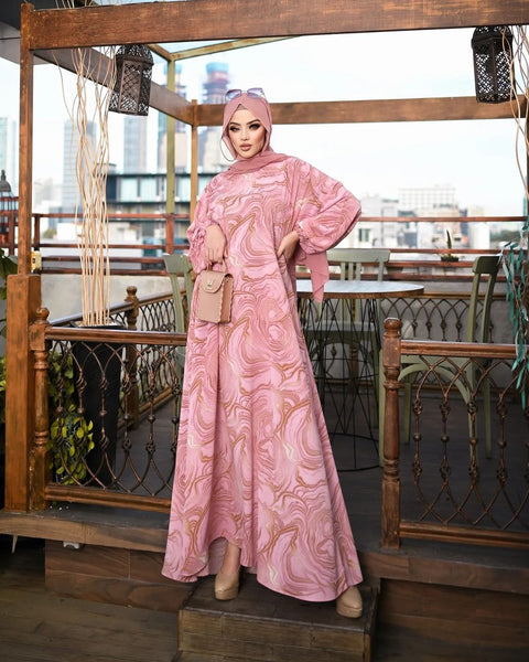 Pink Abaya HAC_0132