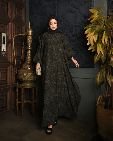 Cheetah Self Abaya HAC_0050