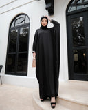 Black Kaftan Abaya HAC-0028