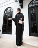 Black Kaftan Abaya HAC-0028