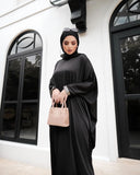 Black Kaftan Abaya HAC-0028