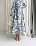 Blue Frock HLK-0028