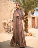 Shades Of Peache Abaya HAC_0152