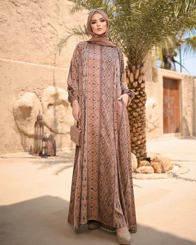 Shades Of Peache Abaya HAC_0152