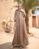 Shades Of Brown Abaya HAC_0149