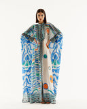 RR  French Blue Kaftan HLK-0015