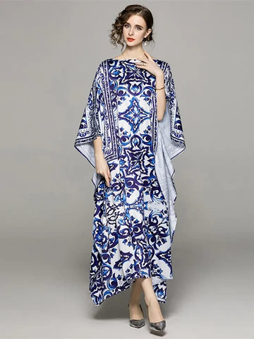 Blue Tile Print HBT-0003