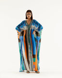 Blue- Multi RR Kaftan HLK-0175