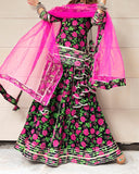 Black Lehnga Choli