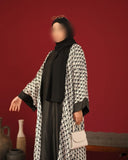 Black & White Abaya HAC-0016