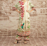 Beige Banera Tunic Set HMAY-0038