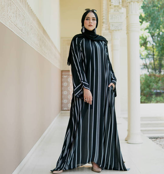 Solace Abaya Dotted HAC_0157