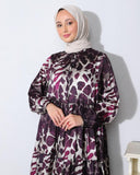 Colored Cheetah Frock HLF-0019