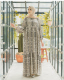 Snake Print Abaya HAC_0153