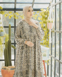 Snake Print Abaya HAC_0153