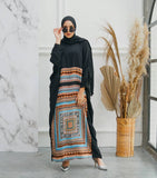 Black Abaya HAC-0019