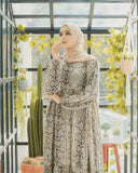 Snake Print Abaya HAC_0153