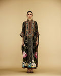 Black floral Kaftan