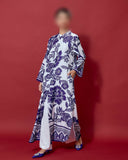 MARISA BLUE FLORAL PRINTED KAFTAN