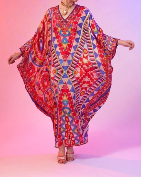 Candy Vecily Silk Kaftan