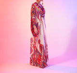 Candy  Silk Kaftan