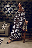 Black & White Ikat Pattern HLK-0125