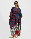 Blue Square Kaftan AUG-0014