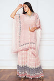 Blush Pink Kaftan & Sahara Set HSK-0004