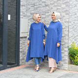 Blue Aline Shirt HLE-0015