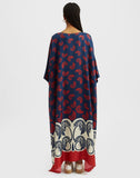 Blue Square Kaftan AUG-0014