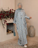 Tafqia Abaya Blue Series NAC-024