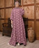 Wamia Abaya Lavender Series NAC-032