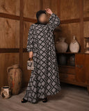 Wamia Grey Series Abaya NAC-048