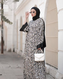 Zebra Print Abaya HAC_0177