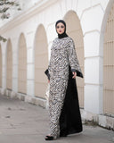 Zebra Print Abaya HAC_0177