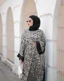 Zebra Print Abaya HAC_0177