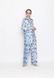 Blue Tiles Pant Set HCS-0015