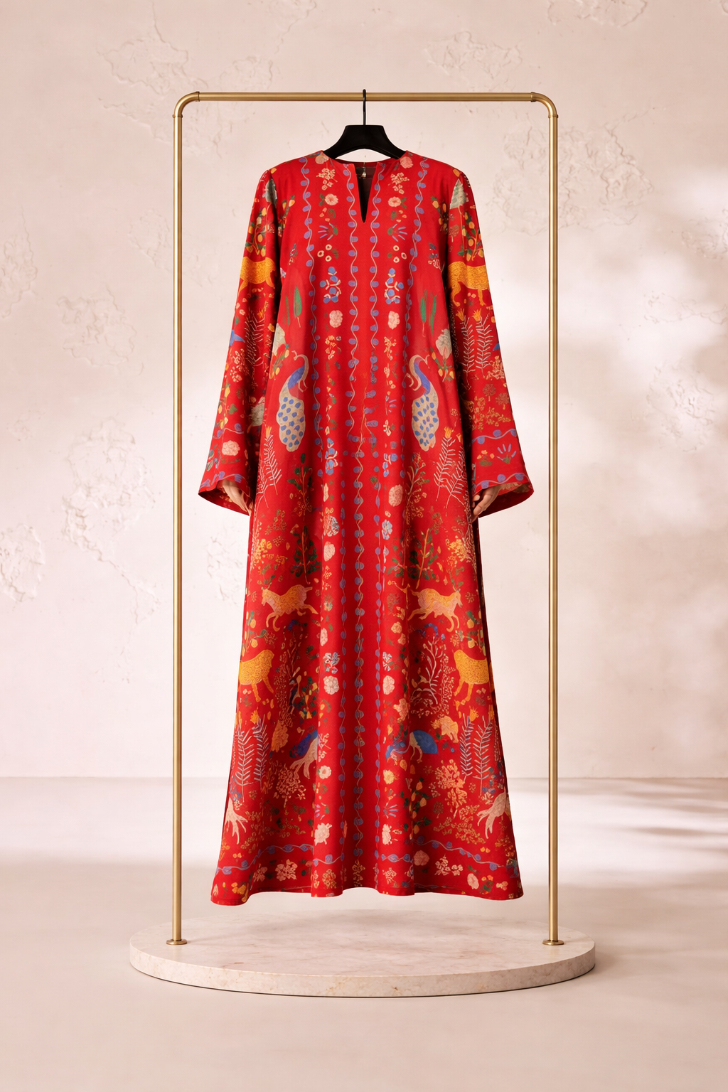 Red kaftan Shirt